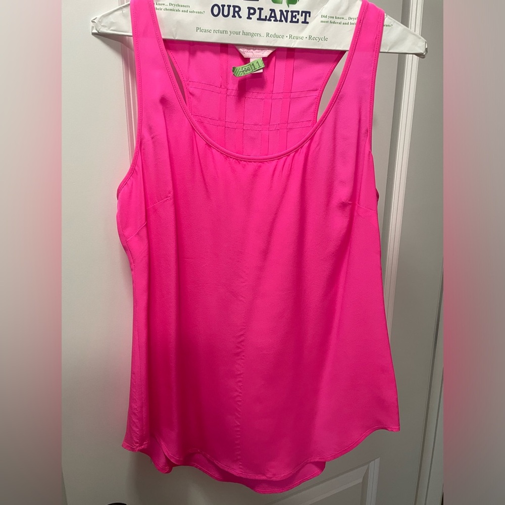 Lilly Pulitzer Silk Sleeveless Blouse - size small